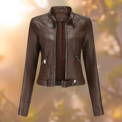 Aria | Wegańska kurtka skórzana