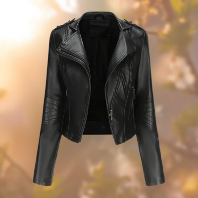 Johanna | Elegancka skórzana kurtka