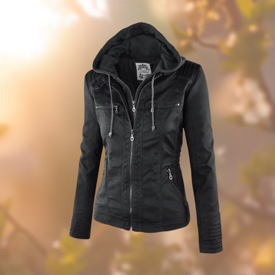 Cleo | Wegańska kurtka skórzana