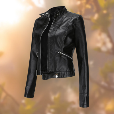 Aria | Wegańska kurtka skórzana