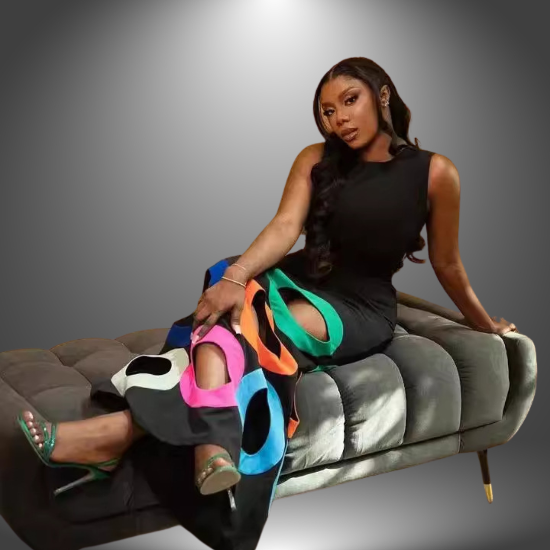 Luna | Ręcznie wykonana artystyczna sukienka dla kobiet