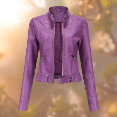 Aria | Wegańska kurtka skórzana