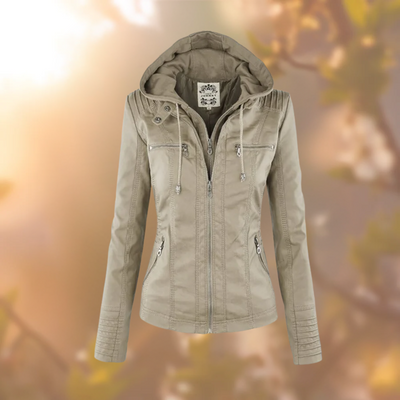 Cleo | Wegańska kurtka skórzana