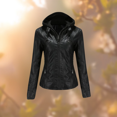 Kayla - Wygodna skórzana kurtka