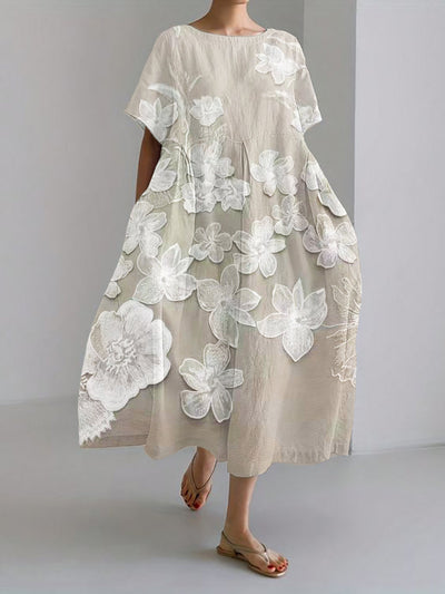 Cirelle™ - Elegancka sukienka z kwiatowym nadrukiem