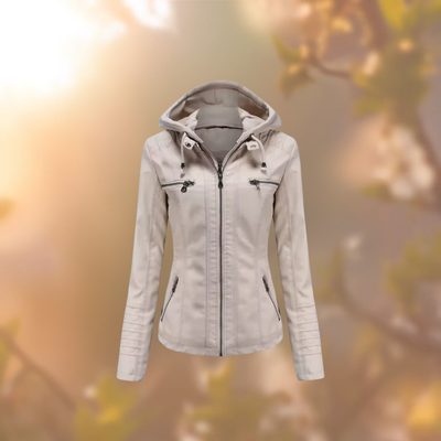 Kayla - Wygodna skórzana kurtka