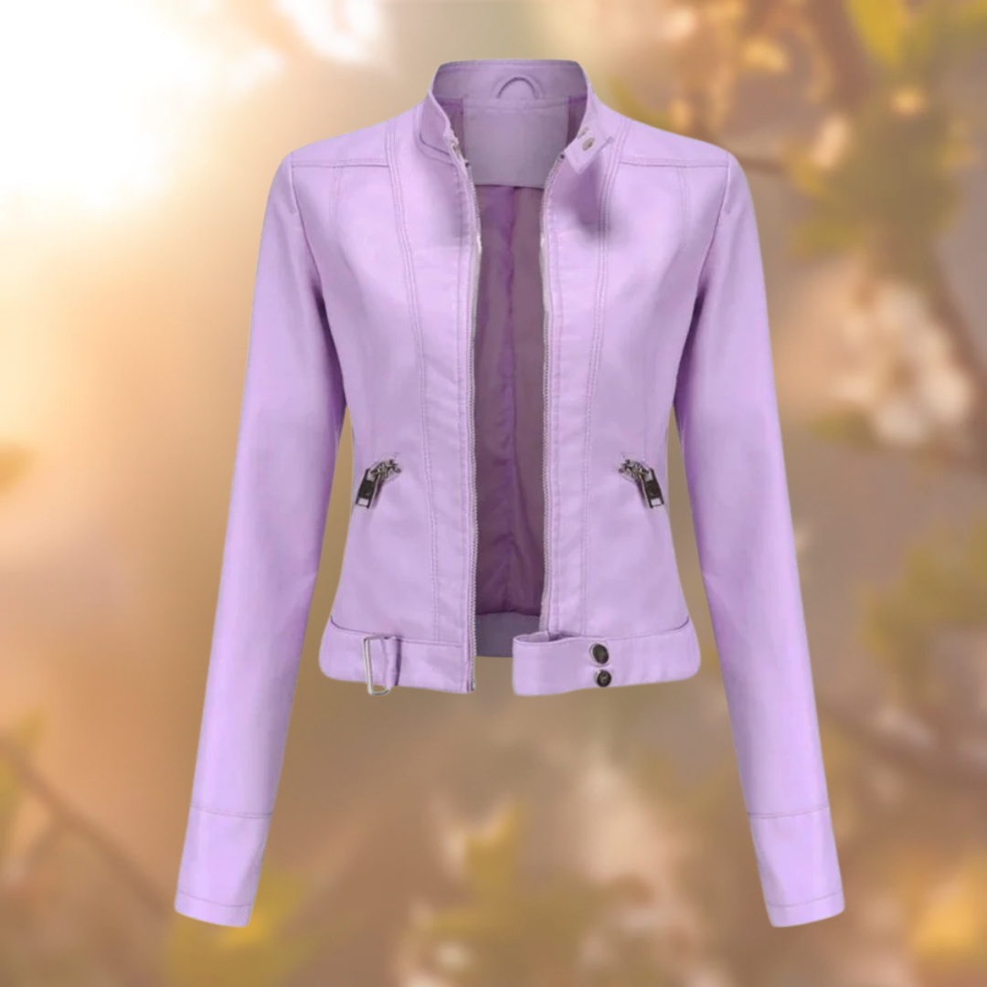 Aria | Wegańska kurtka skórzana