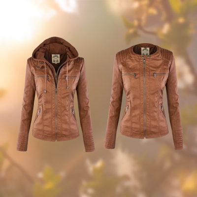 Cleo | Wegańska kurtka skórzana