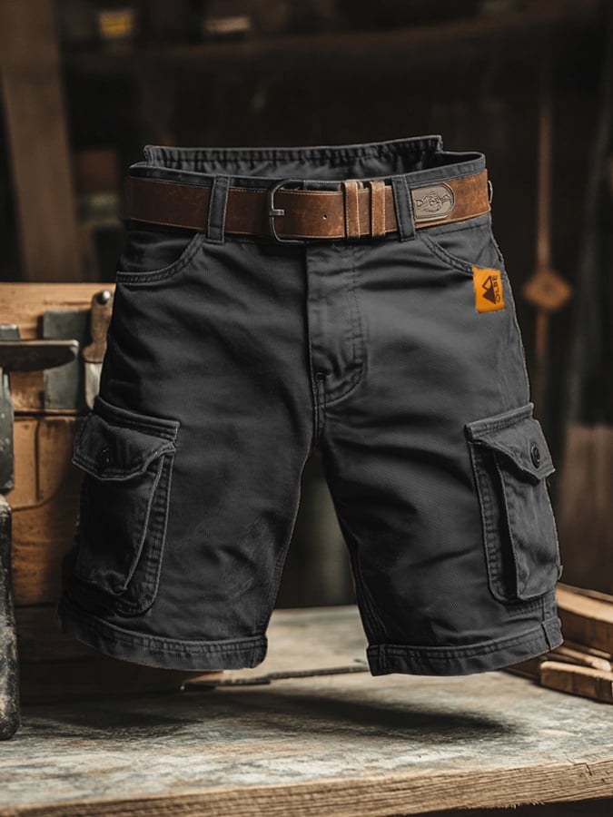 Cargo | Uniwersalne spodnie Cargo Retro Outdoor z materiału Ripstop dla mężczyzn