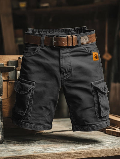Cargo | Uniwersalne spodnie Cargo Retro Outdoor z materiału Ripstop dla mężczyzn