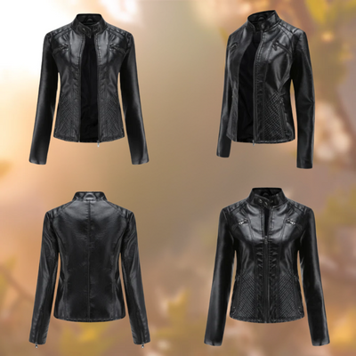 Robyn™ elegancka kurtka skórzana