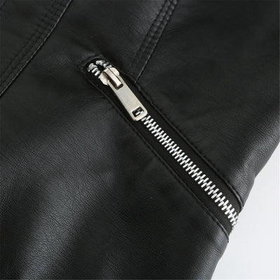 Aria | Wegańska kurtka skórzana